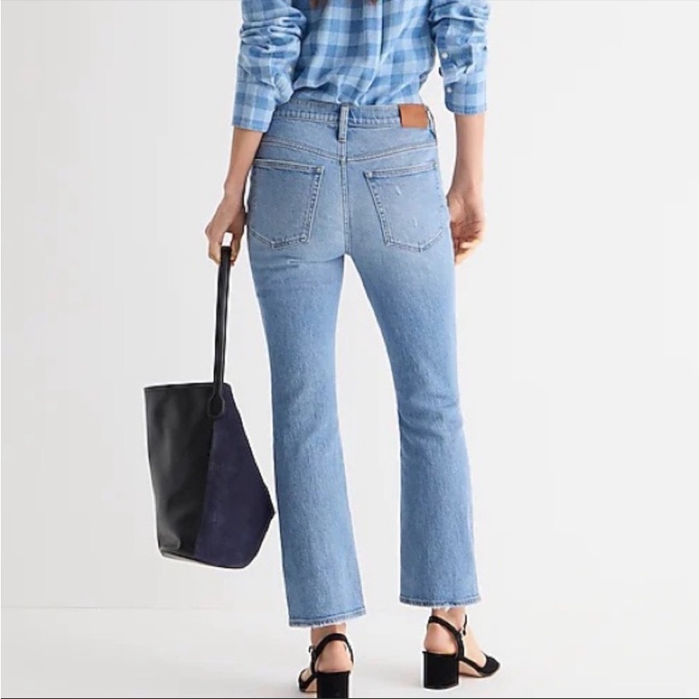 MOVING SALE- NWOT tags J Crew 9” Demi boot in Rocky Shore wash - Picture 2 of 7